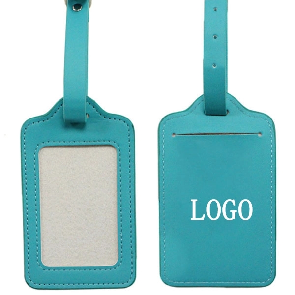 PU Leather Luggage Tags 1