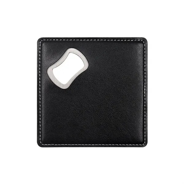 PU Leather Wine Bottle Opener with Units 4