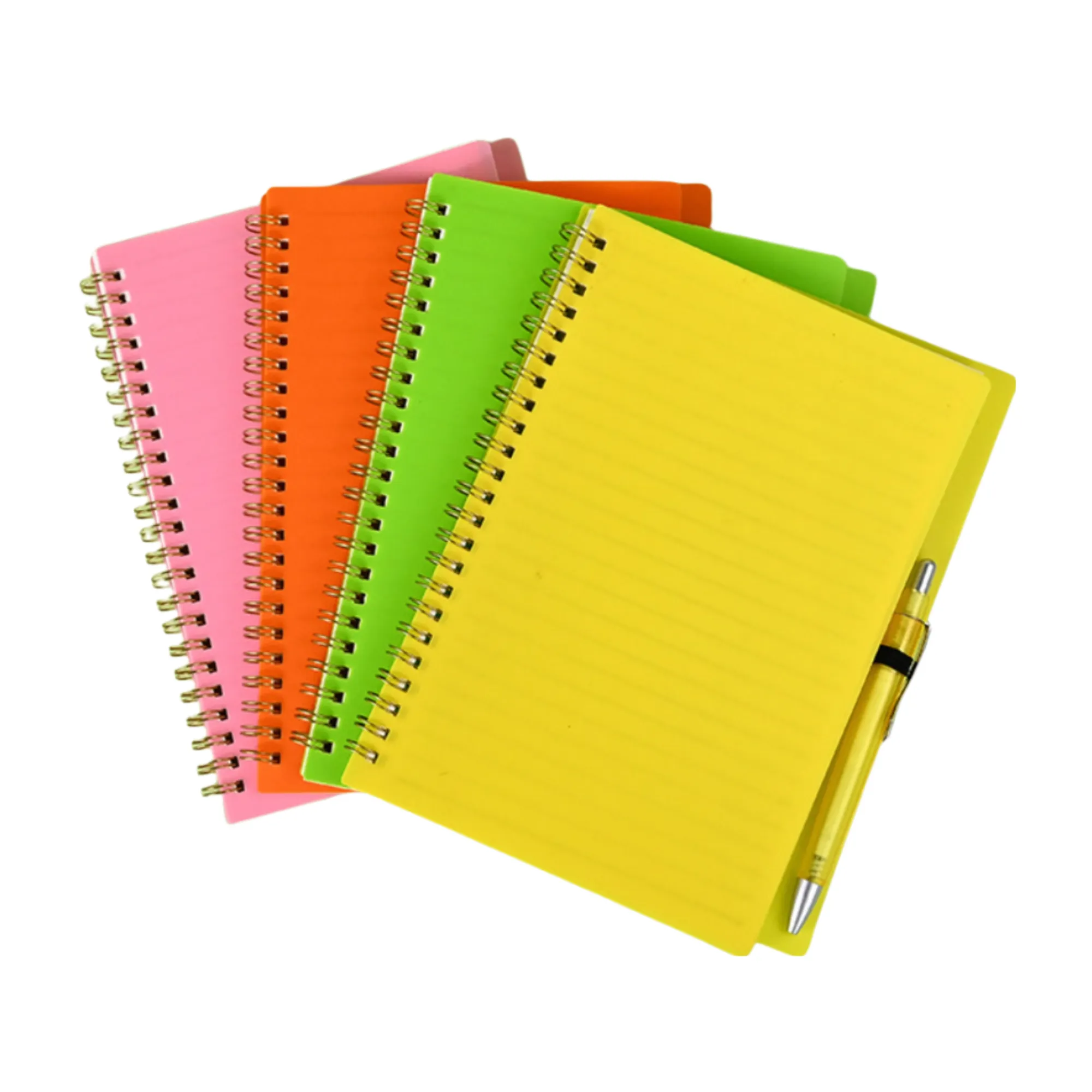 A5 College Spiral Notebook With Pen 1