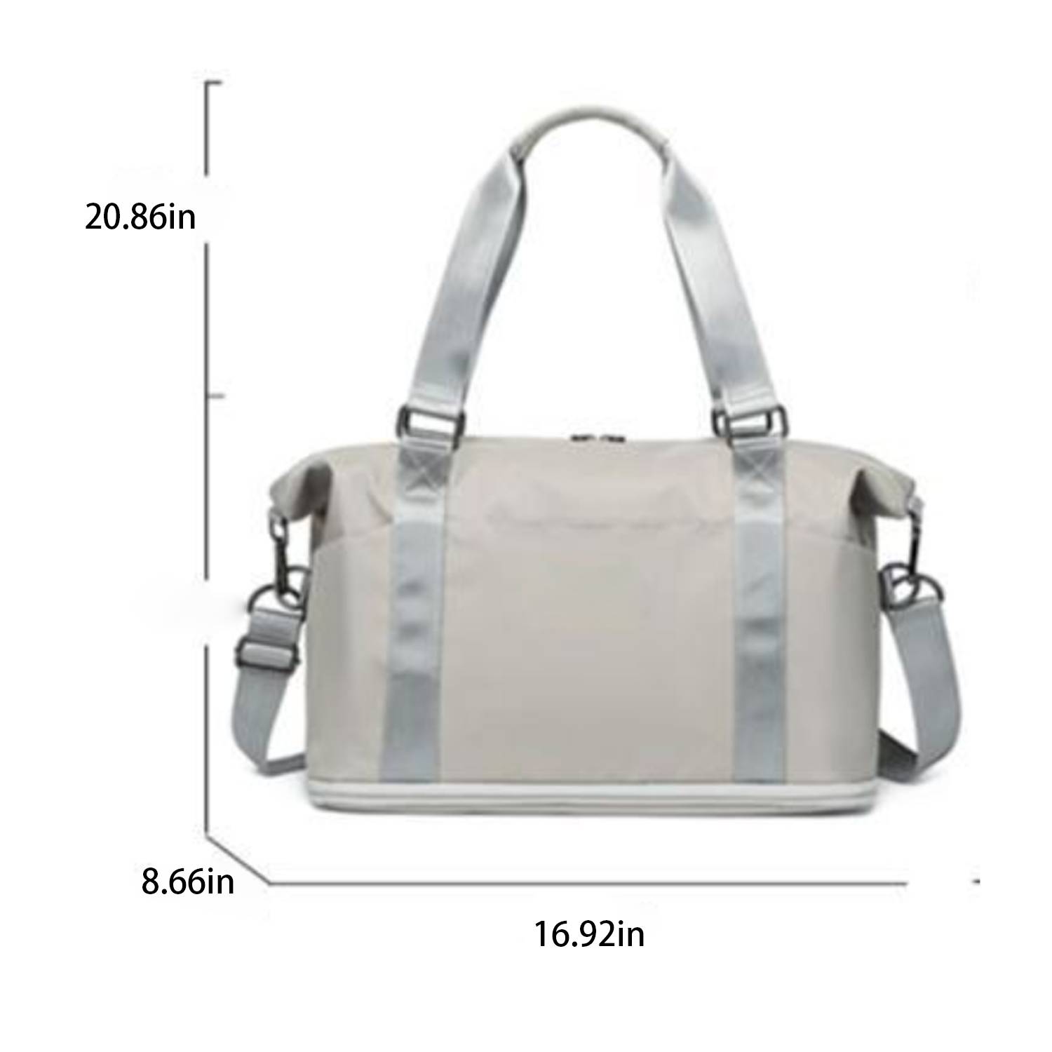 Handheld Crossbody Polyester Travel Duffel Bag 6