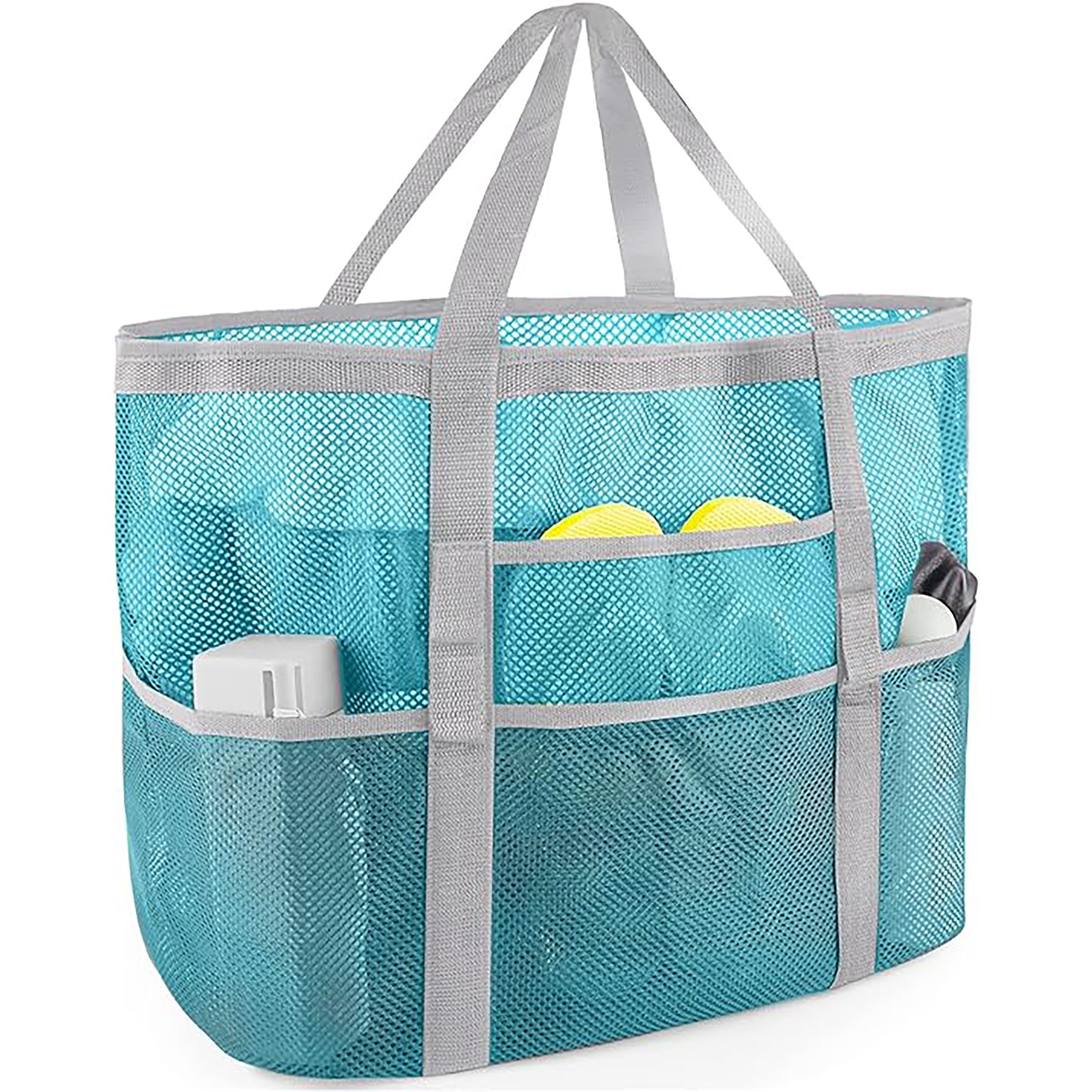 Large Capacity Beach Mesh Tote Bag 2