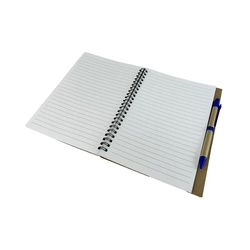 Spiral Notebook With Pen 4