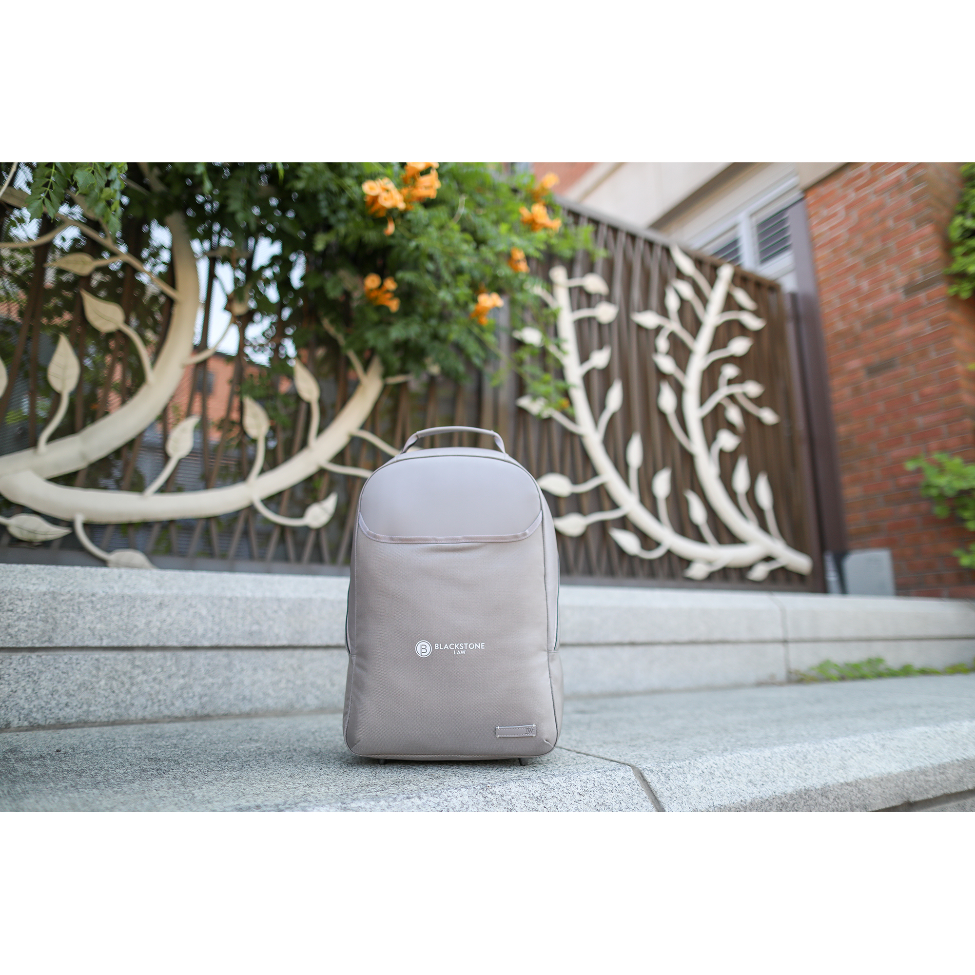 Travis & Wells® Lennox Recycled Nylon Laptop Backpack 20