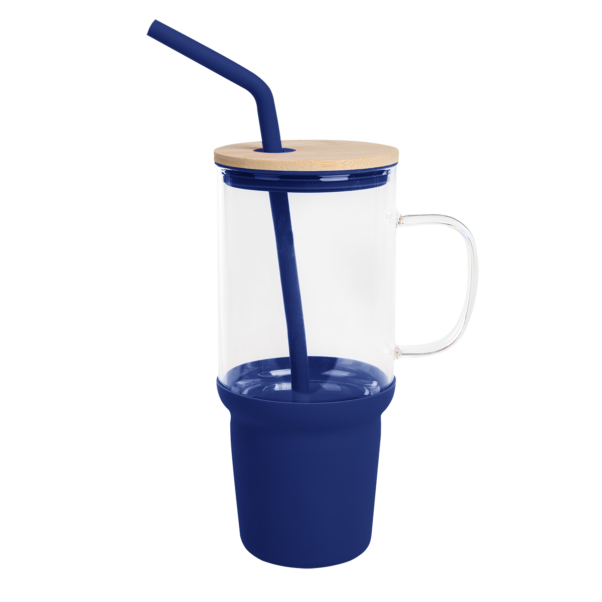 32 Oz. Evelyn Glass Tumbler With Handle 2