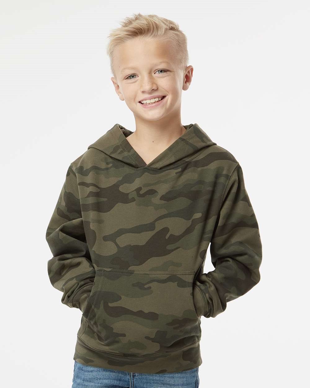 Youth Midweight Hooded Sweatshirt - SS4001Y 27