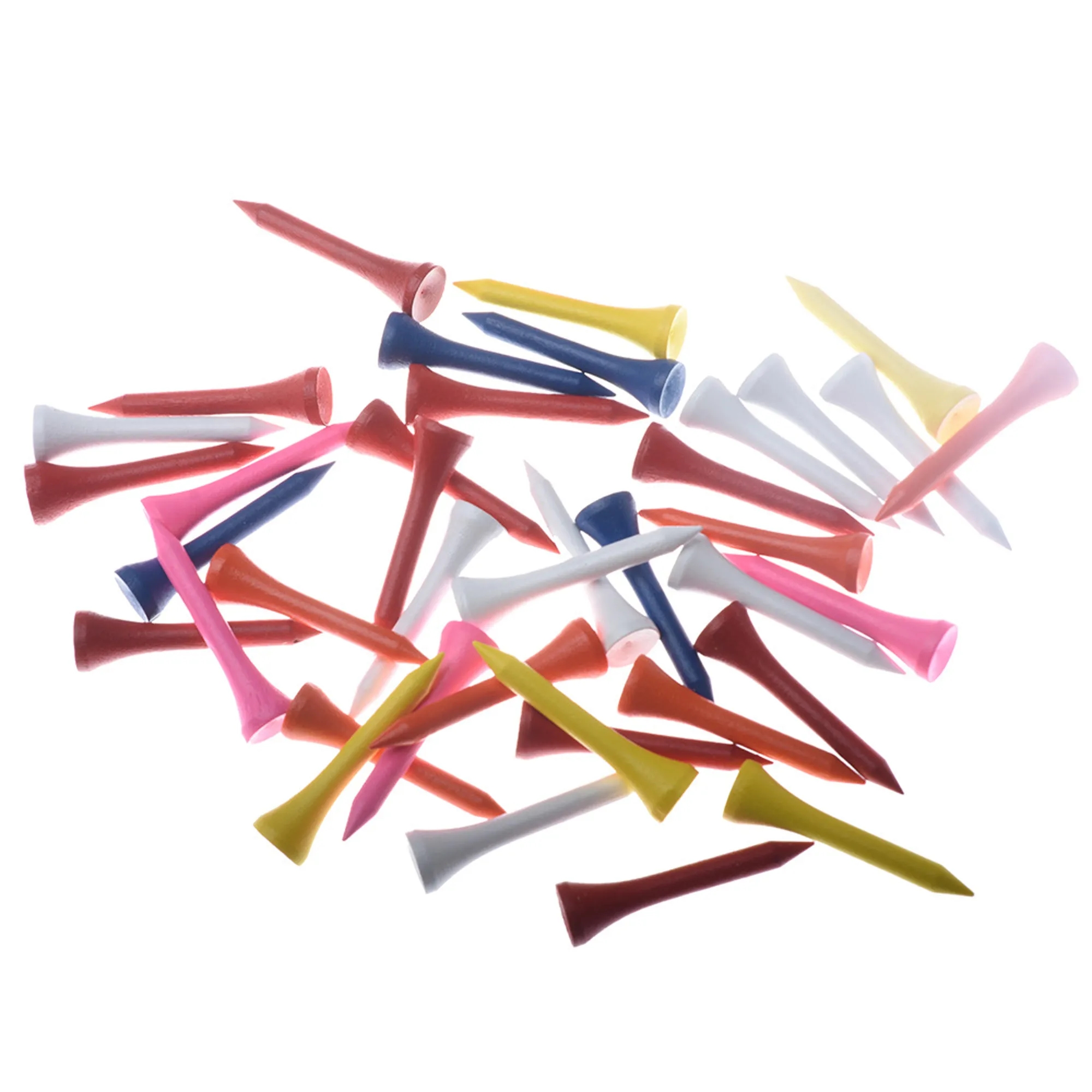 Wooden Colorful Golf Spikes 5