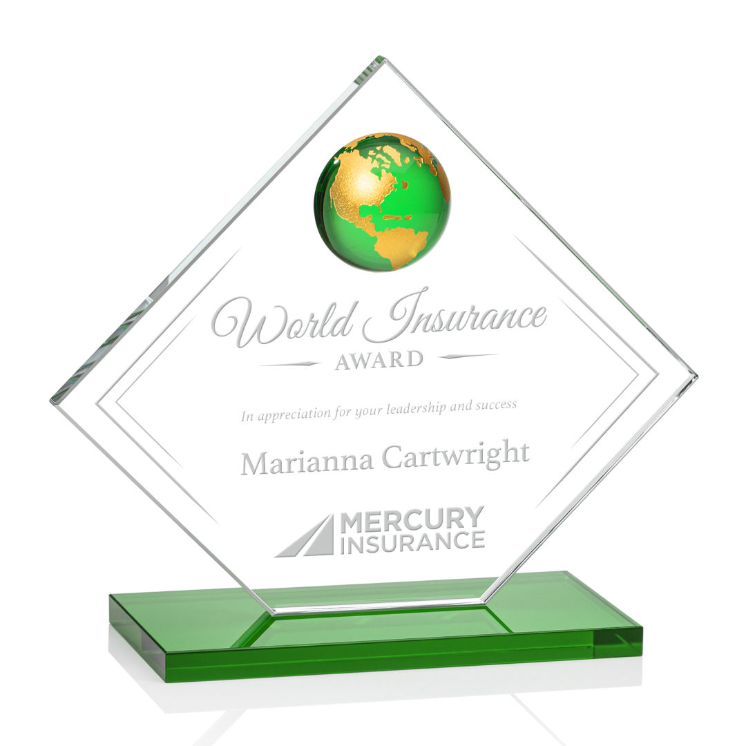 Ferrand Globe Award - Green/Gold 6