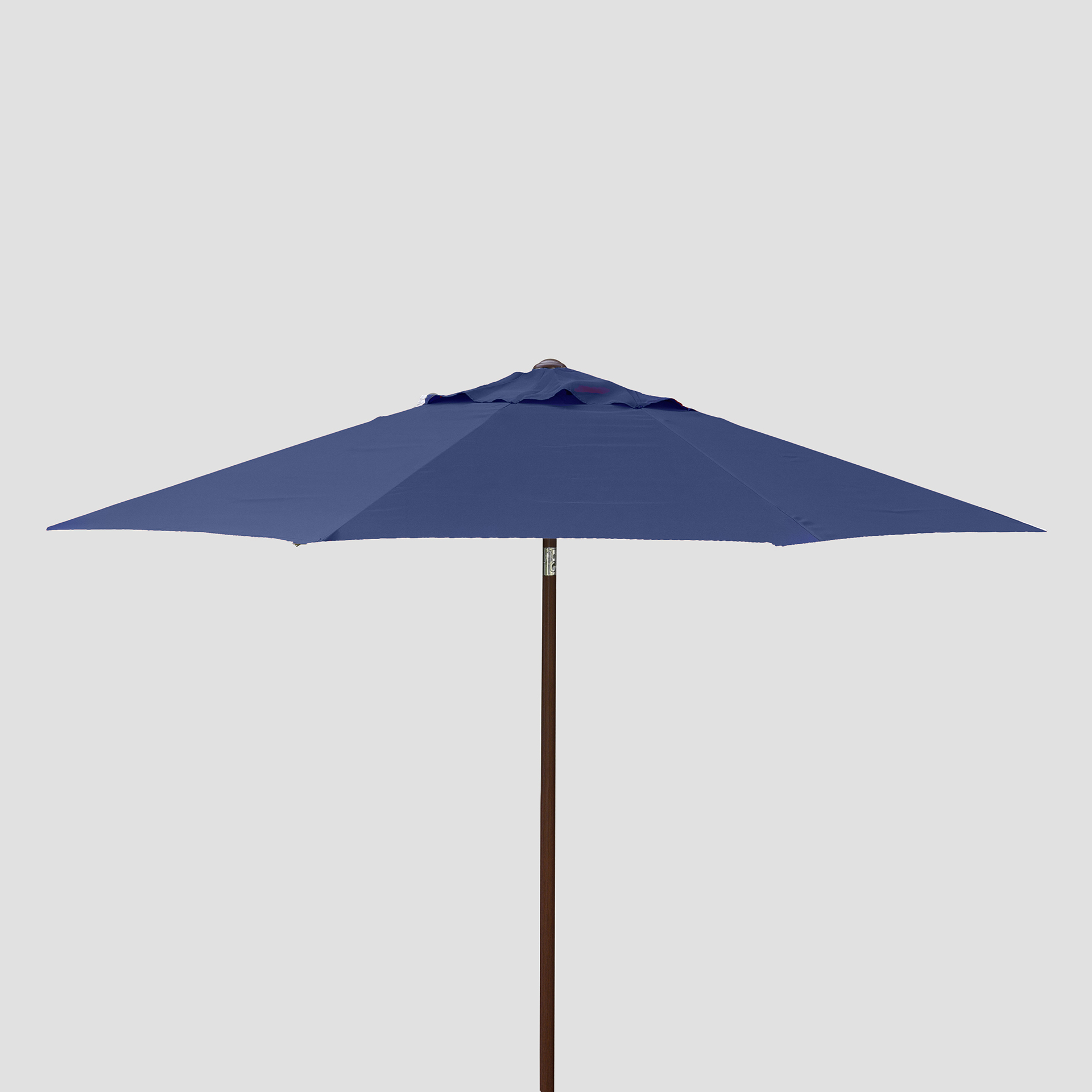 9' Wood Look Market Umbrella