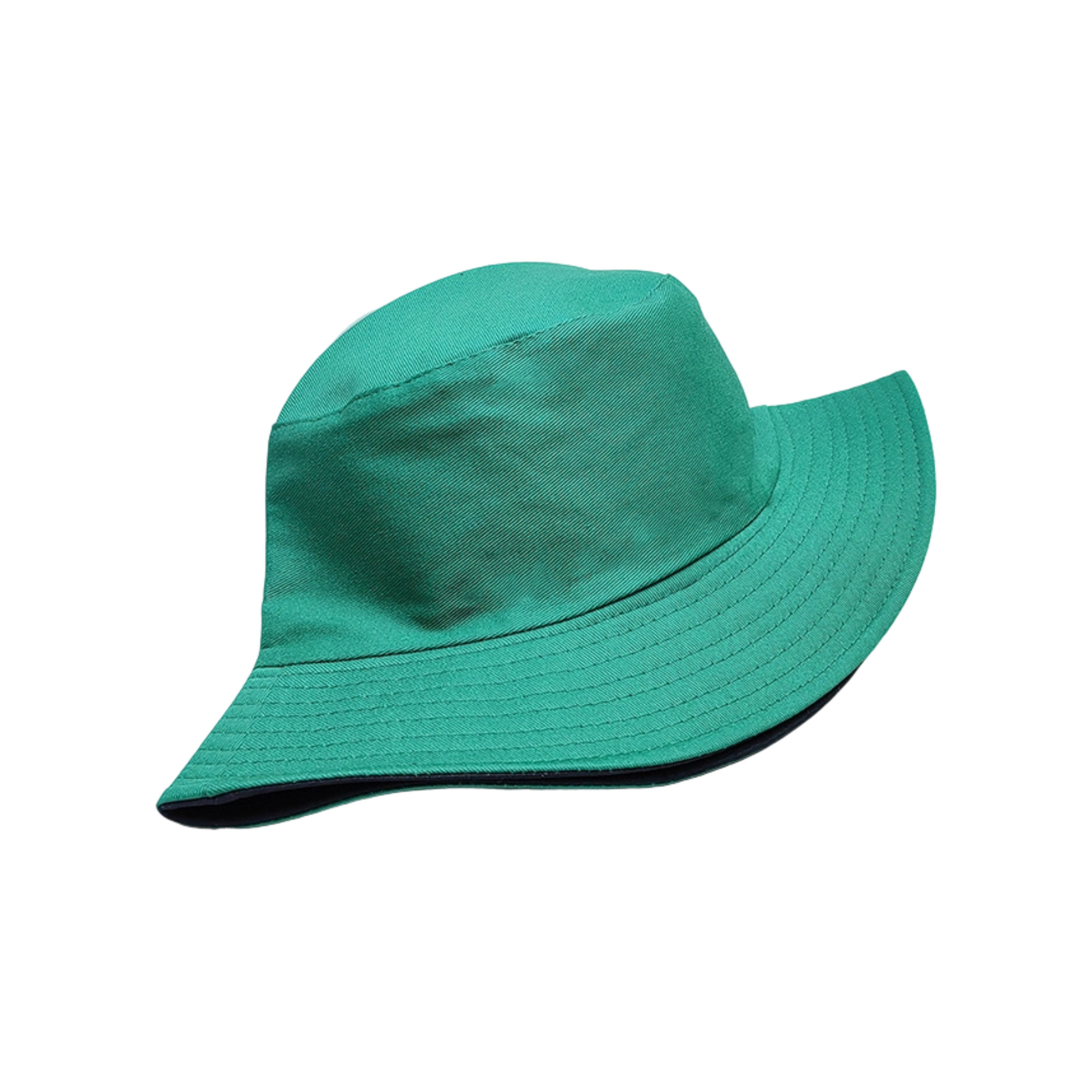 Cotton Bucket Sun Hat Embroidered Front Panel 4