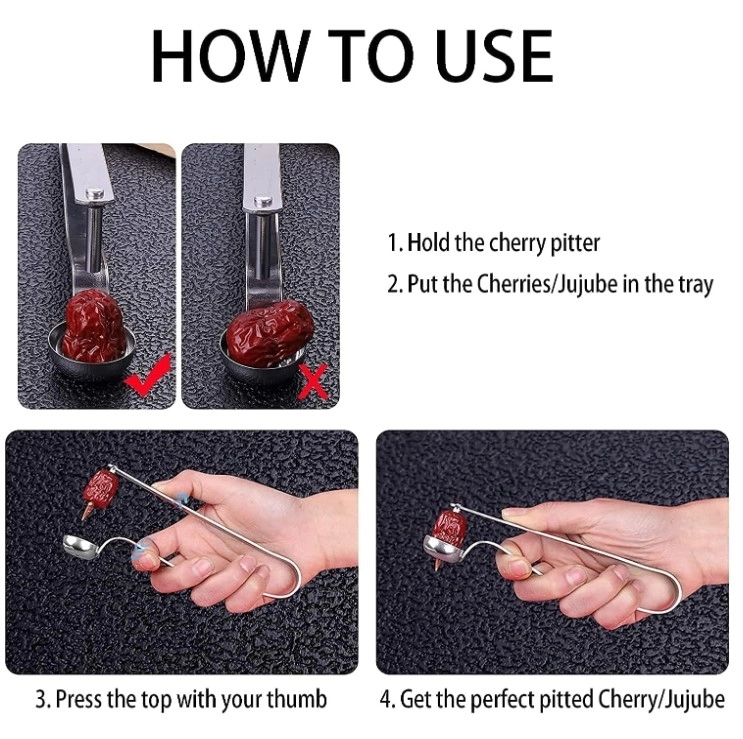 Pit Remover for Cherries Olive 3