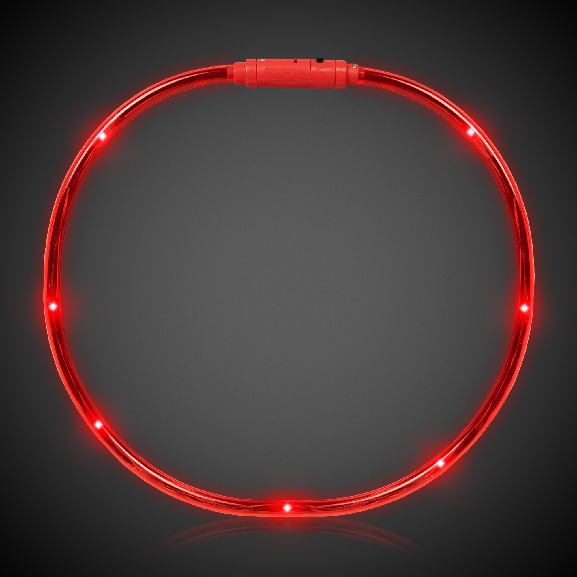 Red Neon LED Necklaces 7