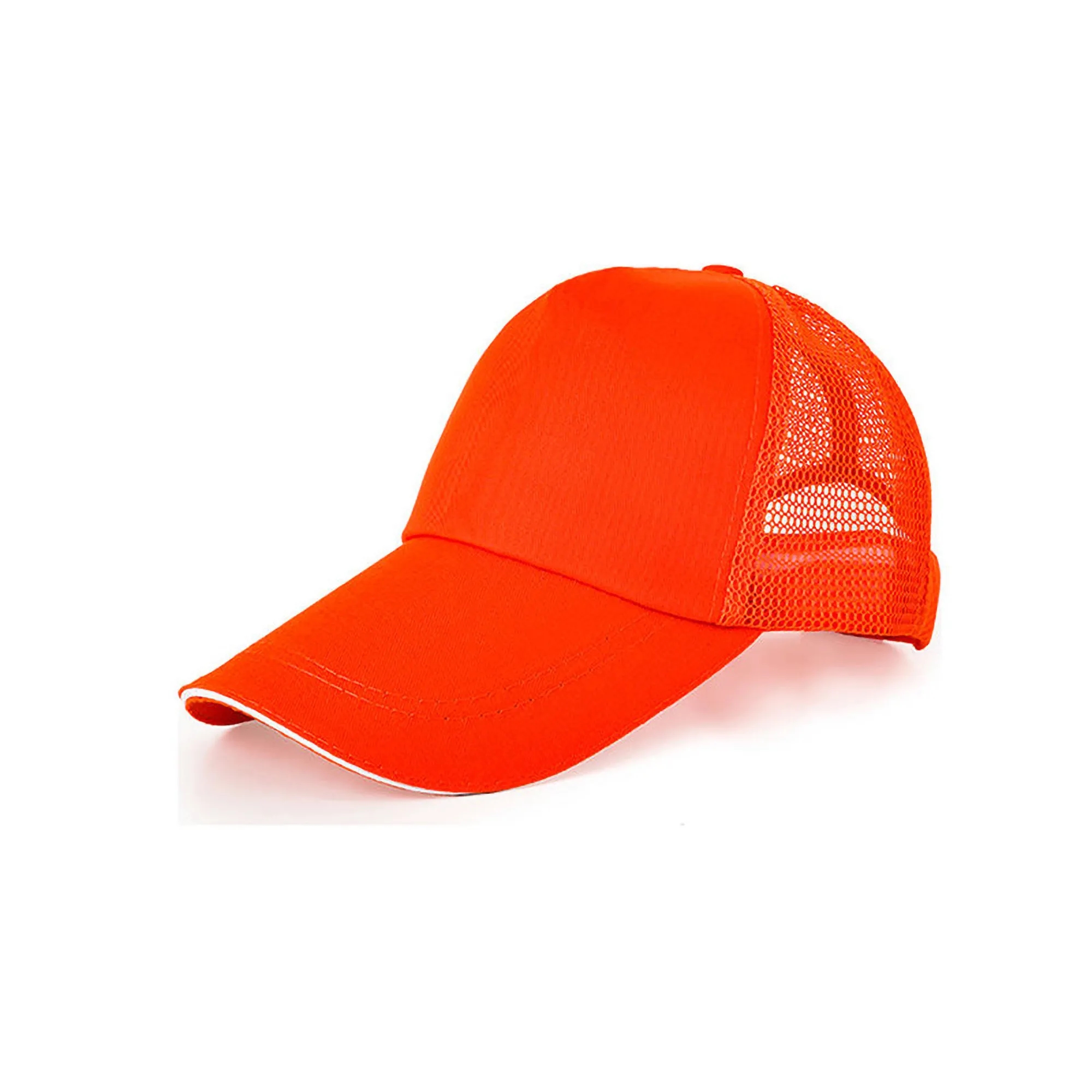 Customizable Mesh Trucker Cap Breathable Baseball Hat Unisex 12