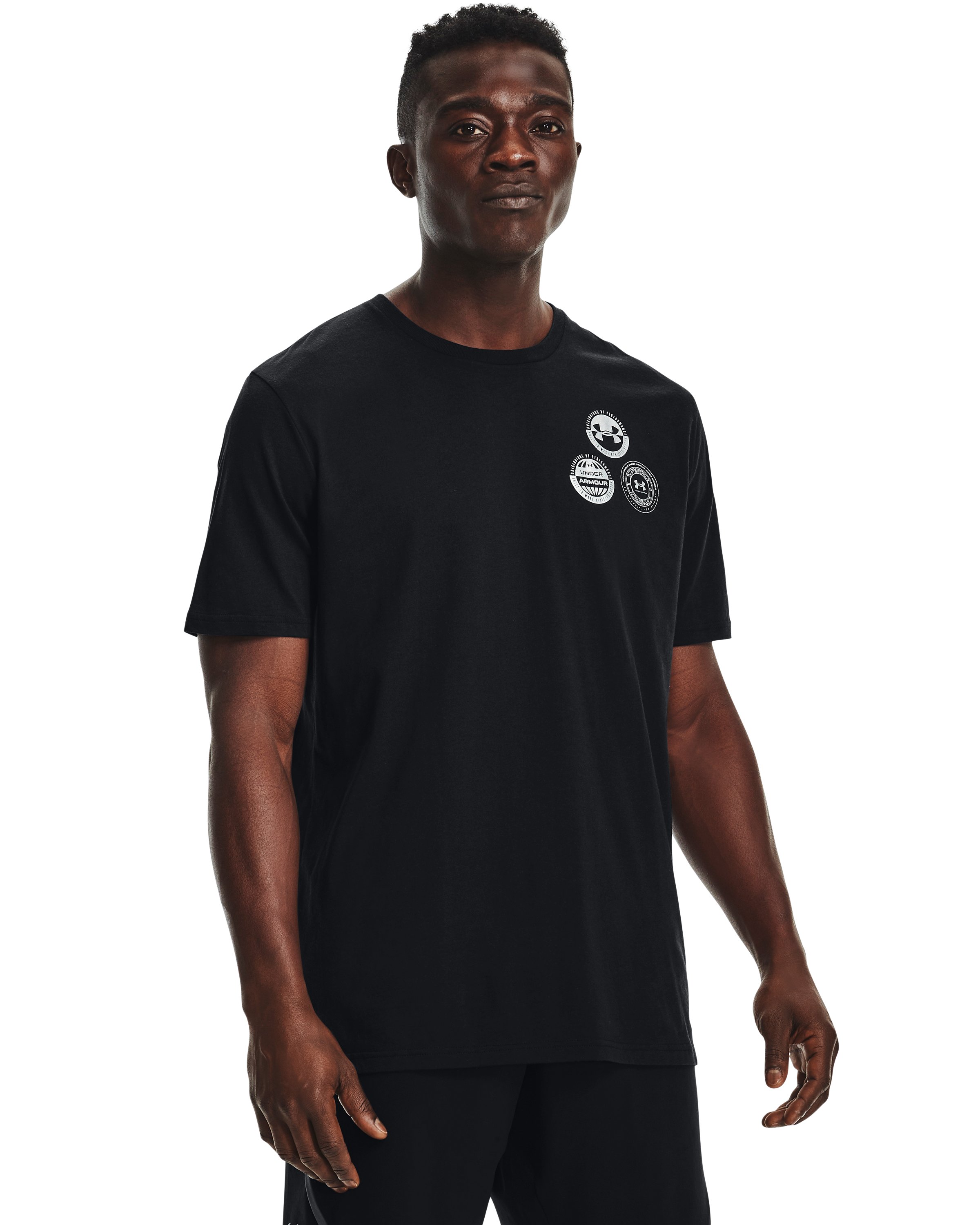 Men's UA Multi Crest Logo Short Sleeve  3