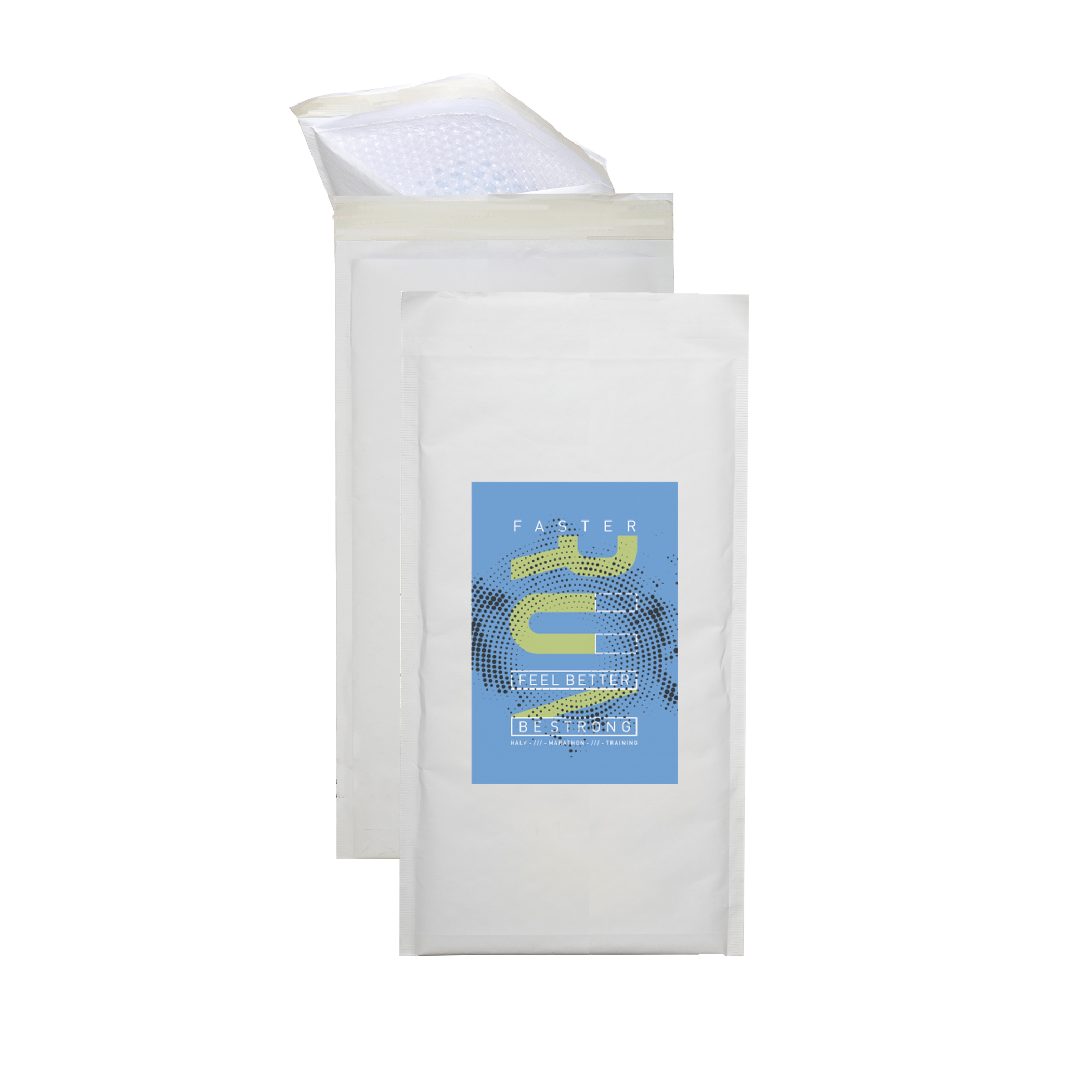 White Kraft Padded Mailer with Peel & Seal Closure 1