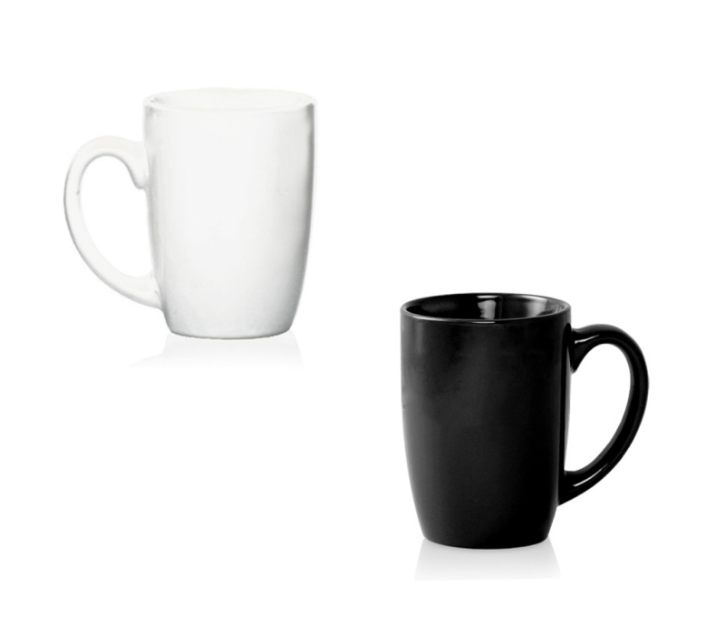 Glossy Mocha Ceramic Mug, 16 oz. 2