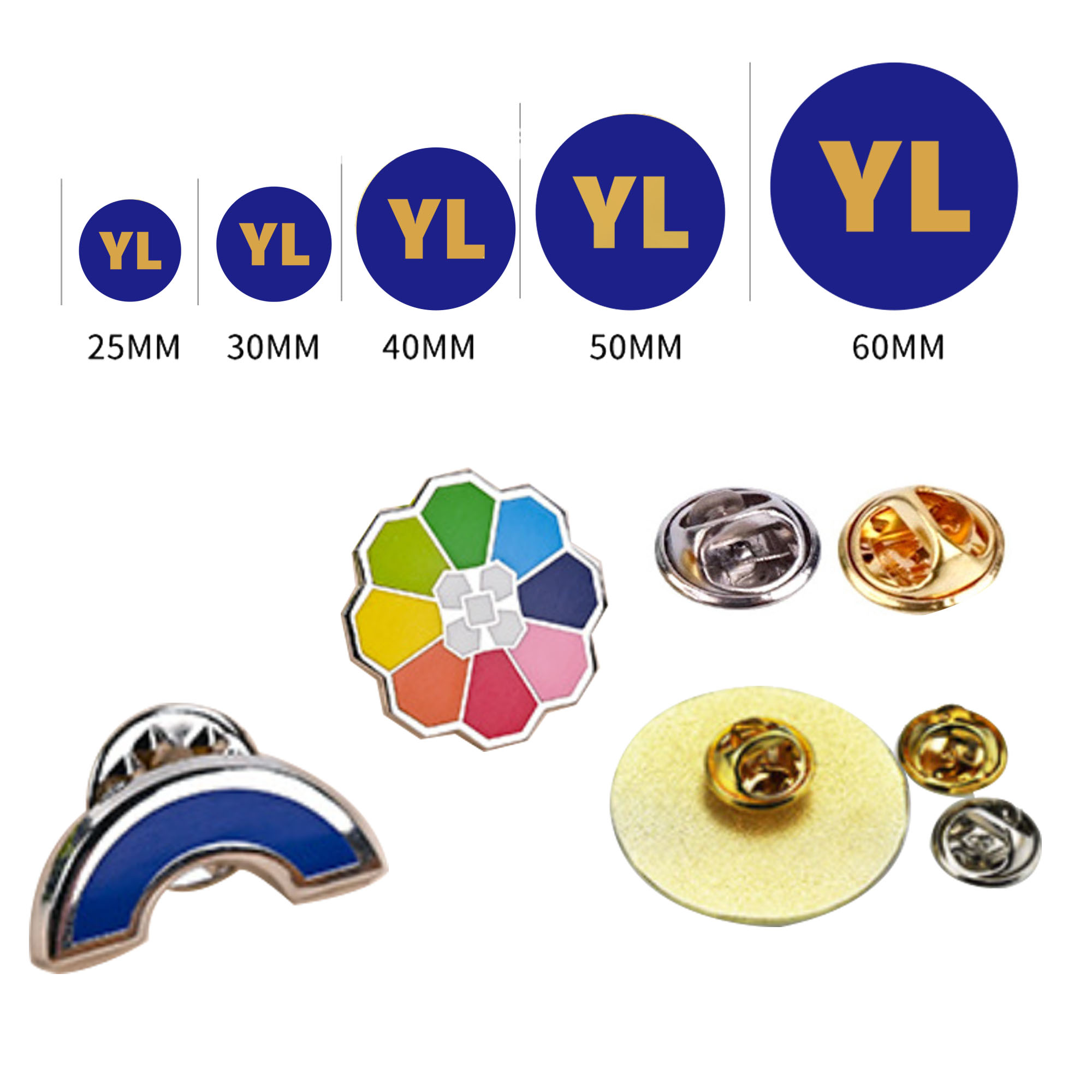 MOQ100 Customized Enamel Medal 1