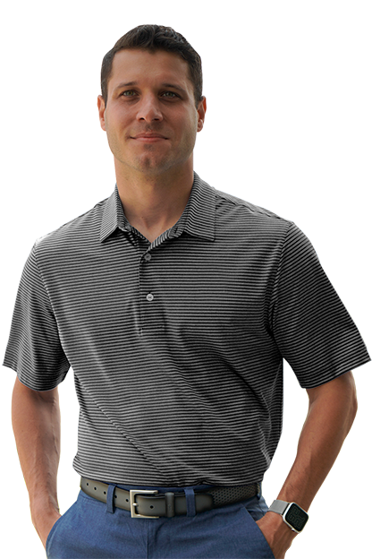 Greg Norman Freedom Micro Pique Stripe