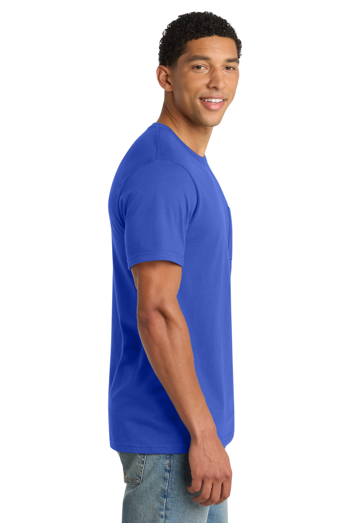 Port & Co Bouncer Pocket Tee PC600P 32