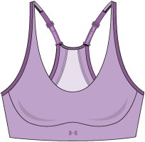 Women's UA Infinity 2.0 Low Sports Bra 1
