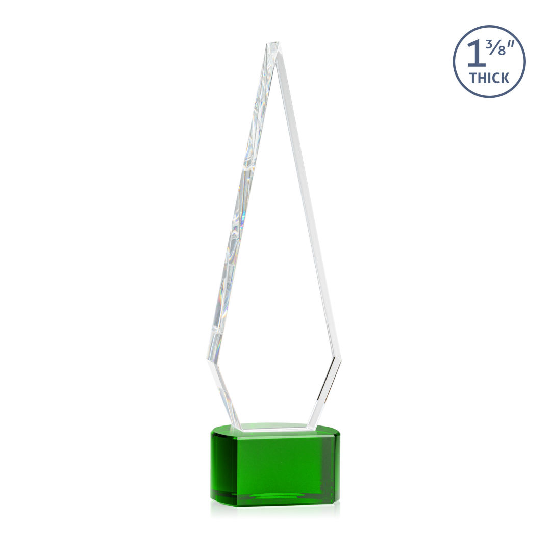 Springfield VividPrint™ Award on Paragon Base - Green 6
