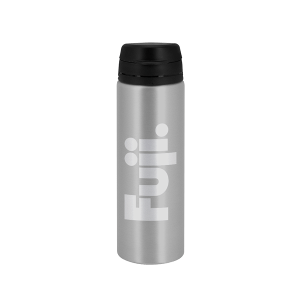 FastFlow Recycled Aluminum Bottle with Flip Lid, custom water bottle with logo imprint 105