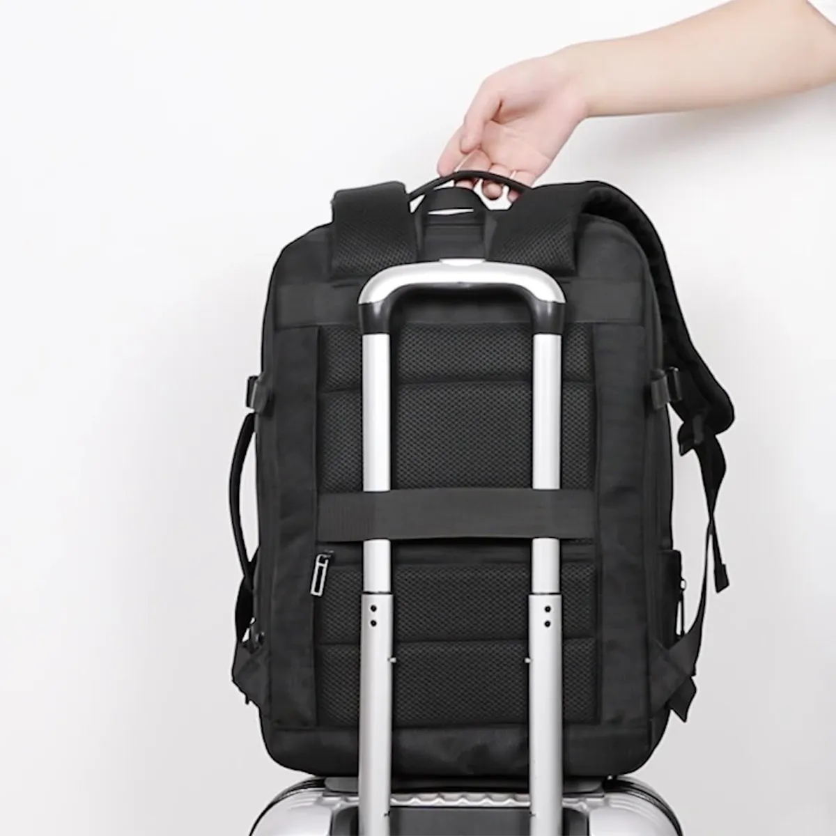 Expandable Business Carry-On Backpack with USB Charger Port 3