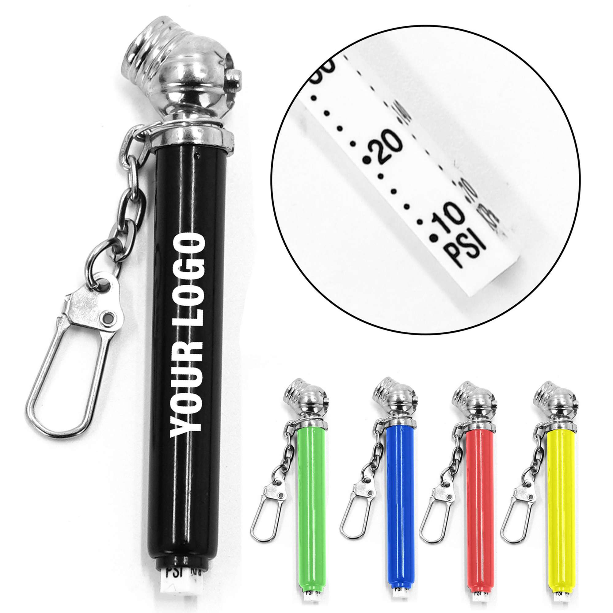 Tire Pressure Gauge Keychain 3
