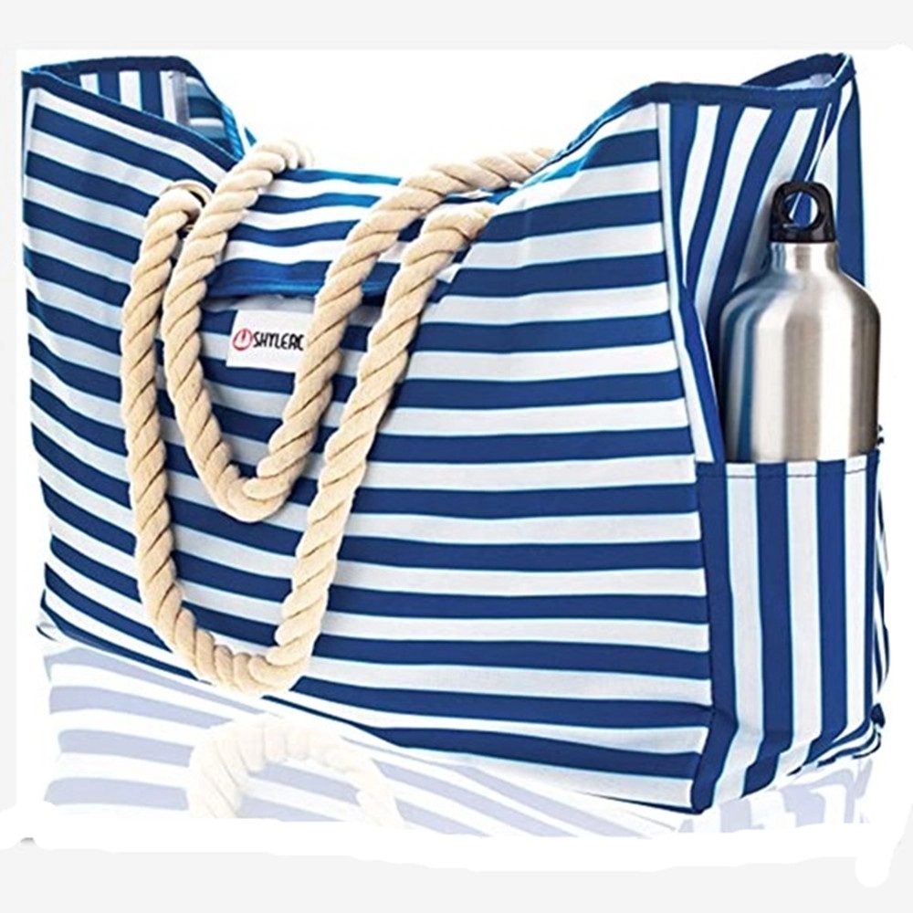 Beach Bag And Pool Bag, custom tote bag with logo imprint 2