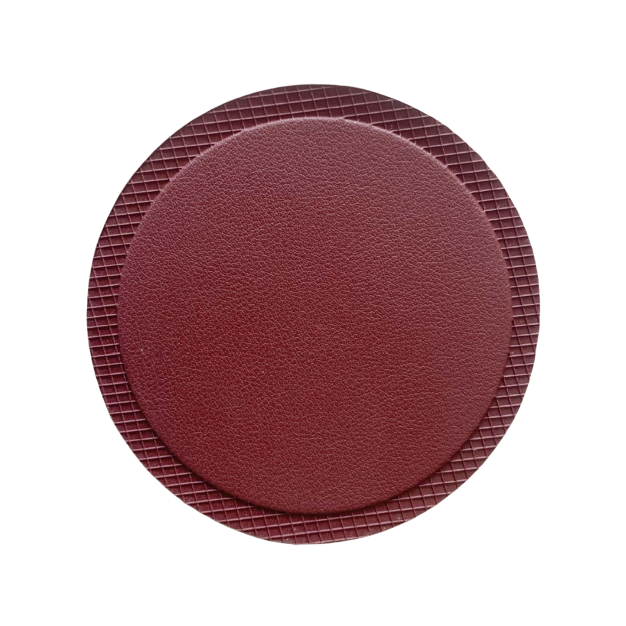 Round PU Leather Drink Coasters 7