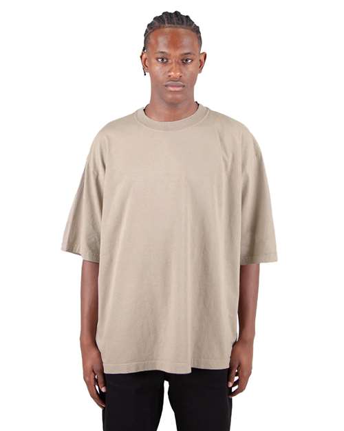 Unisex Max Heavyweight Garment-Dyed Drop Shoulder Tee - SHGDD 18