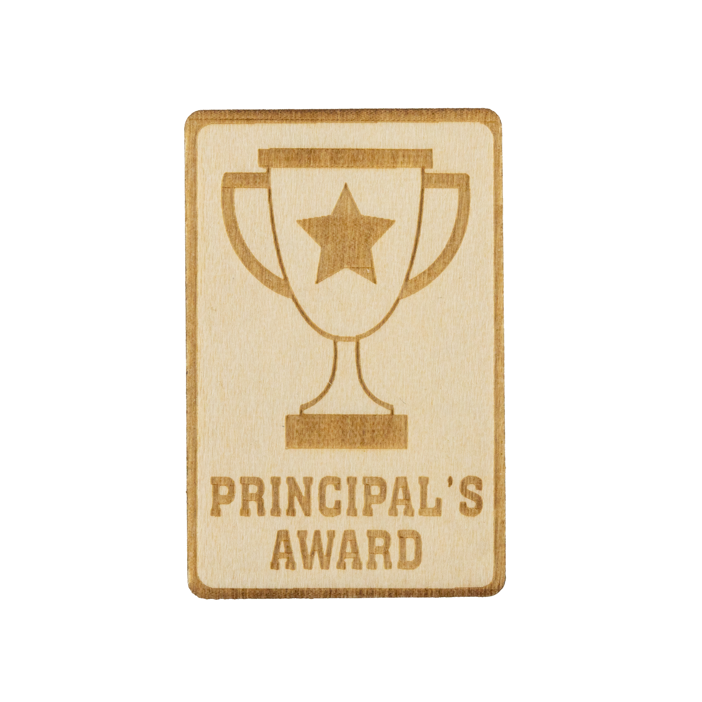 Wood Lapel Pins Engraved (1") 6