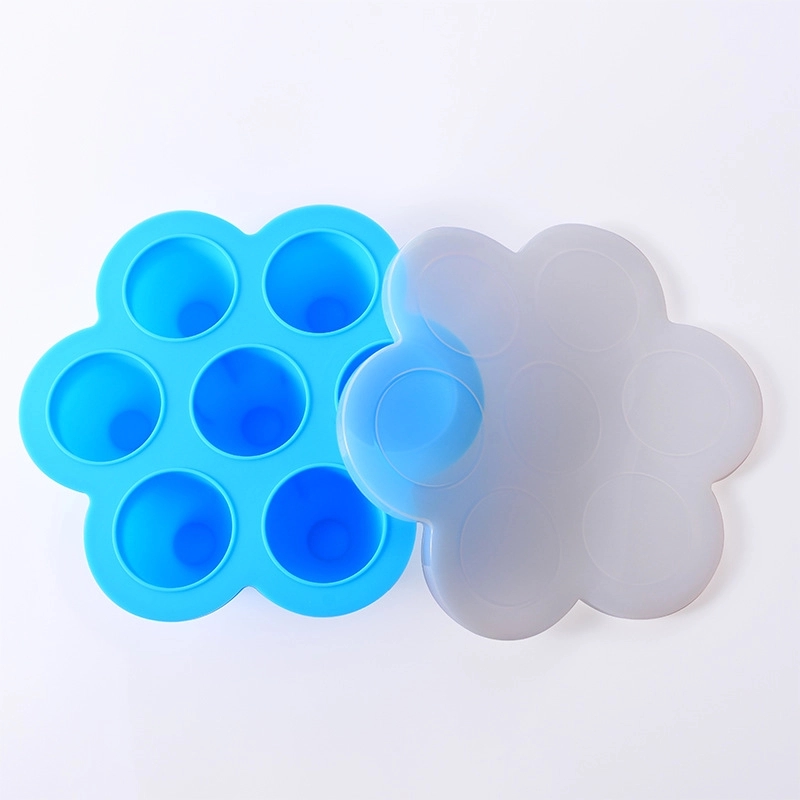 Custom Silicone Baby Food Storage & Ice Freezer Tray 8