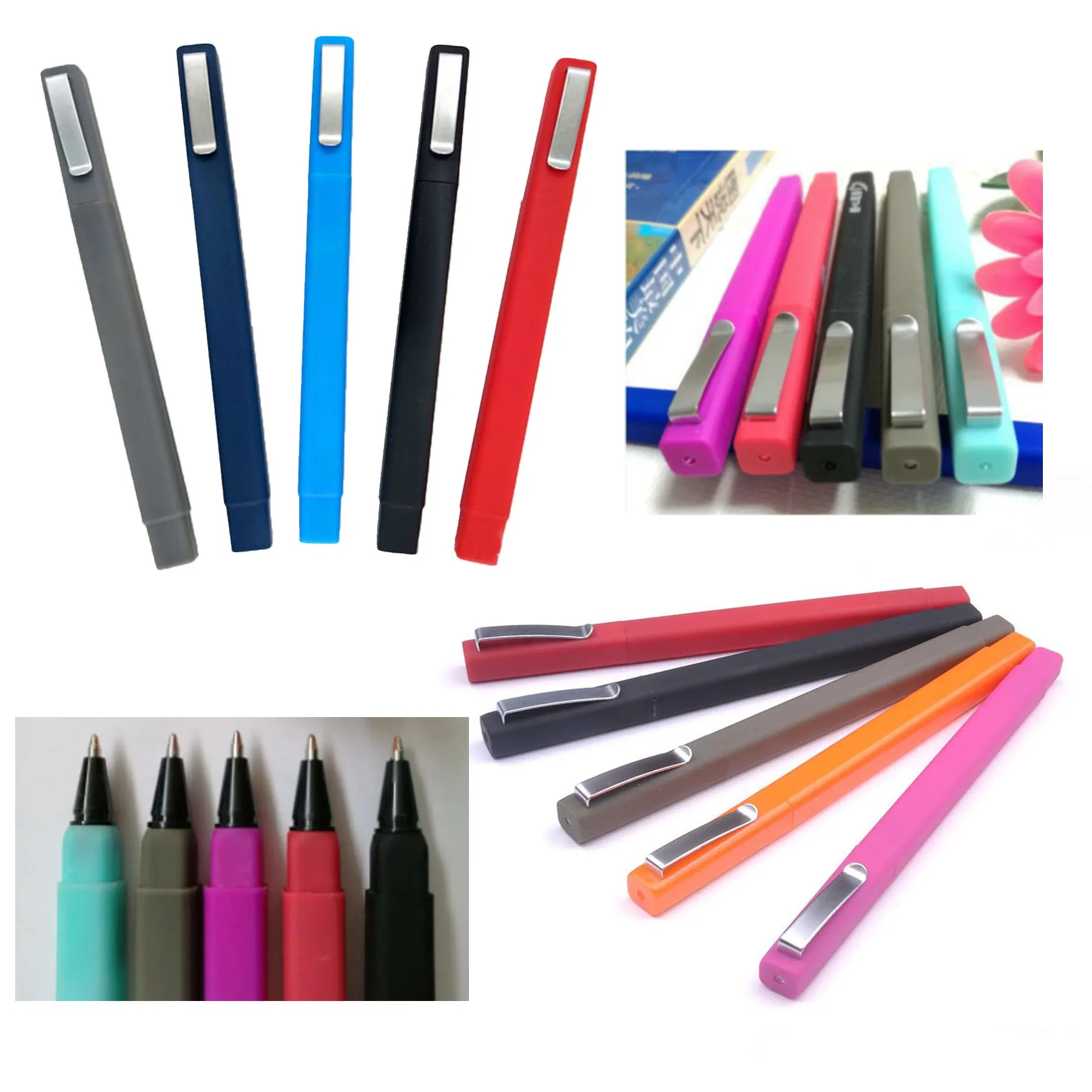 Economic Square Ballpoint Pen 1