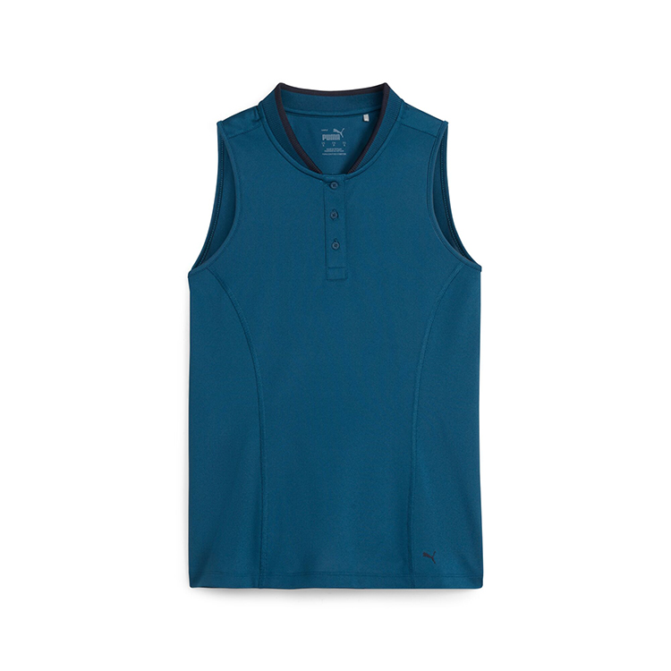 Puma Ladies Range Sleeveless Pique Top 8