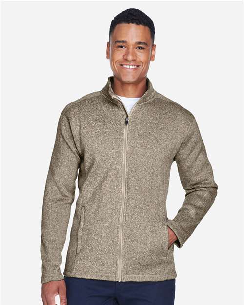 Men's Bristol Full-Zip Sweater Fleece Jacket - DG793 16