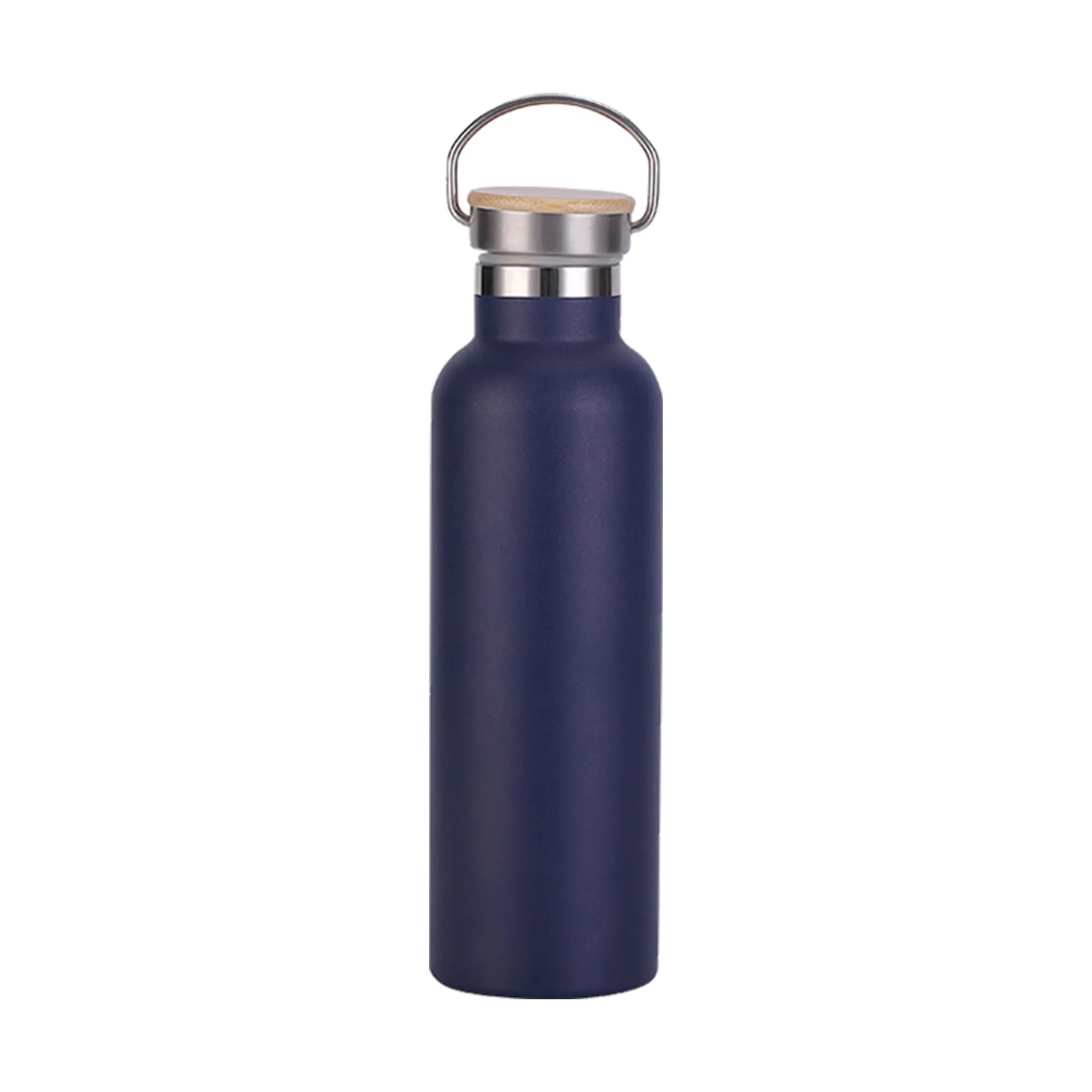 20 oz Insulated Water Bottles with Bamboo Lid 7