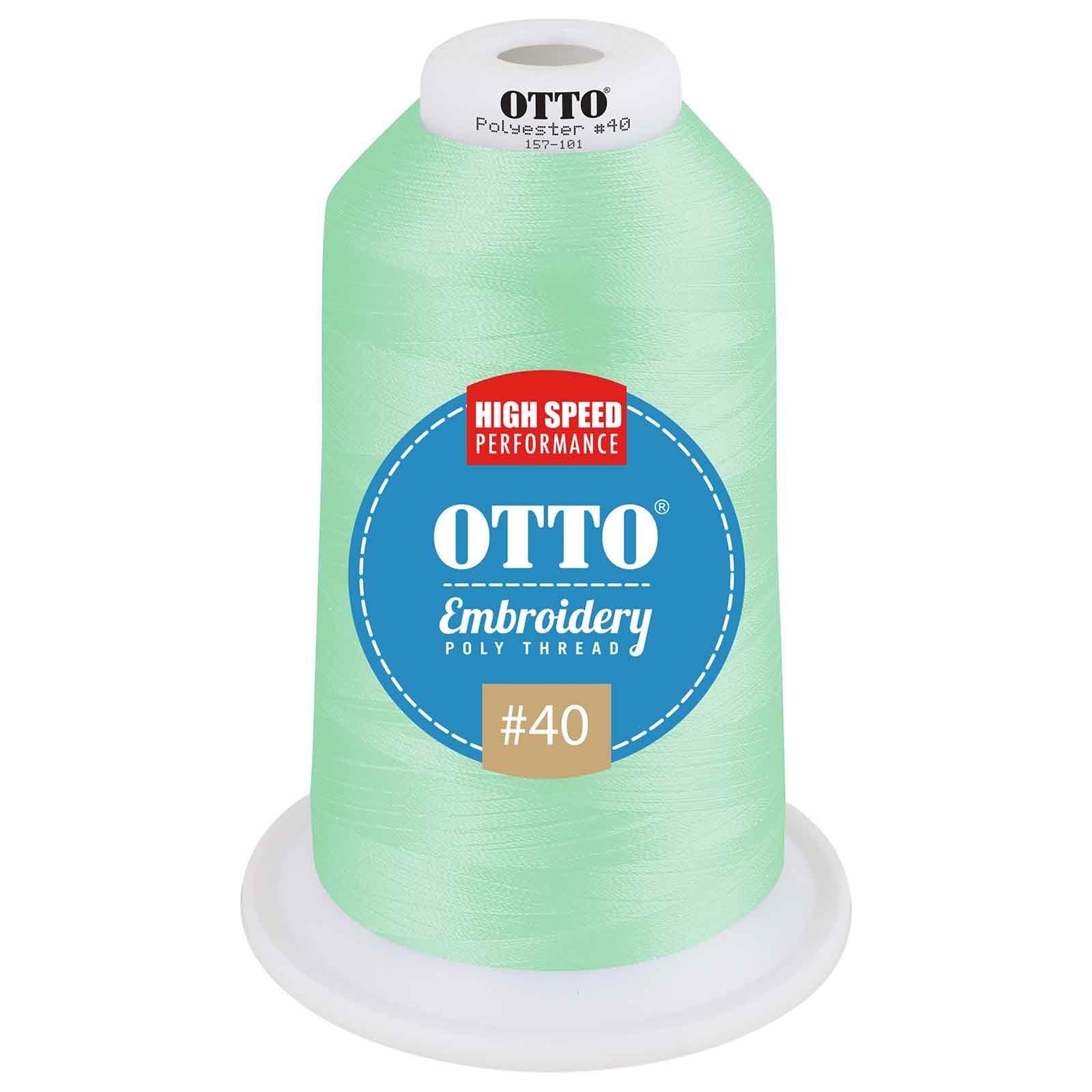 OTTO Embroidery Poly Thread #40 5,500 yd. King Cone 121