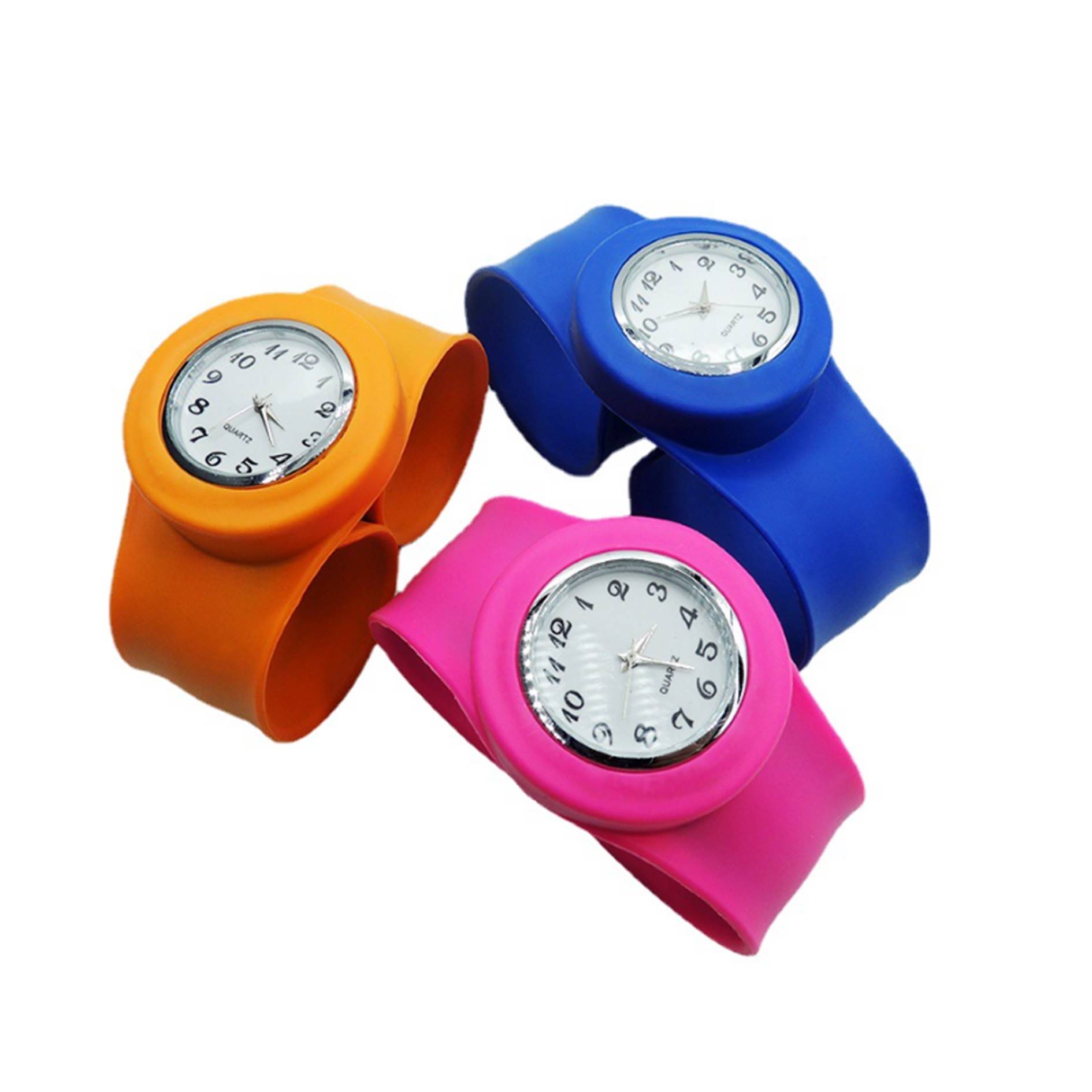 Colorful Silicone Slap Watch Wristband 2
