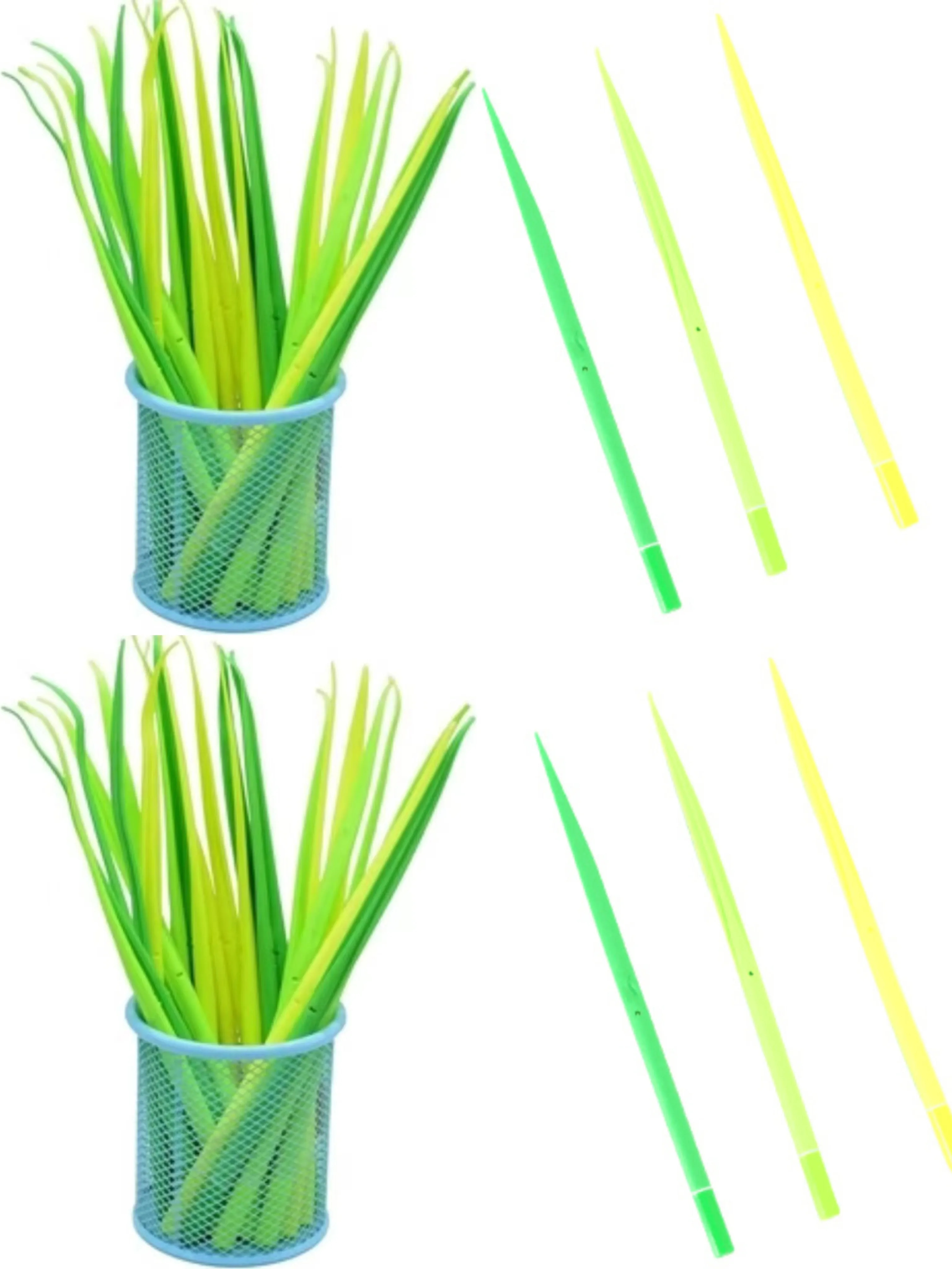 Small grass gel pen 6
