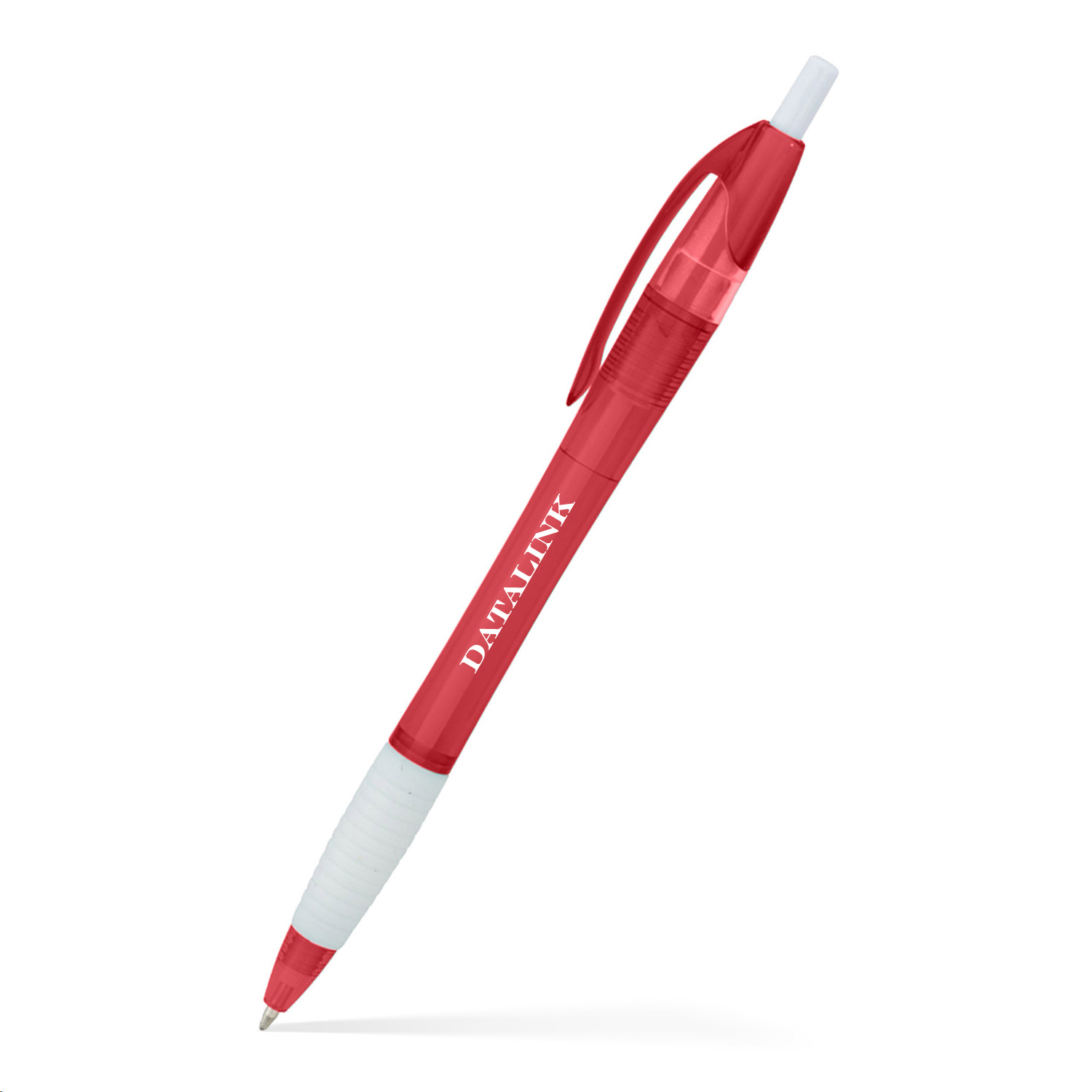Slimster Translucent Gripped Click Pen 2