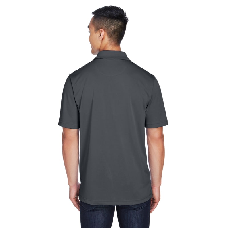 Harriton Men's Advantage Snag Protection Plus IL Snap Placket Polo 4