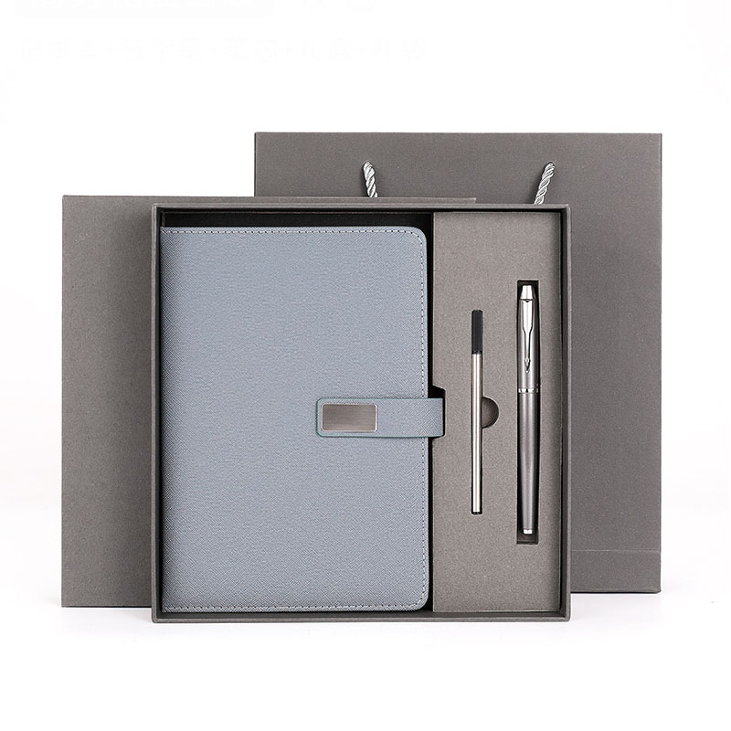 A5 Business Gift Set with Notebook Pen Refill 2