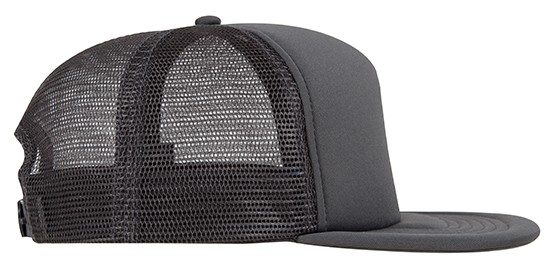 OTTO CAP "OTTO SNAP" 5 Panel Mid Profile Mesh Back Trucker Snapback Hat 3