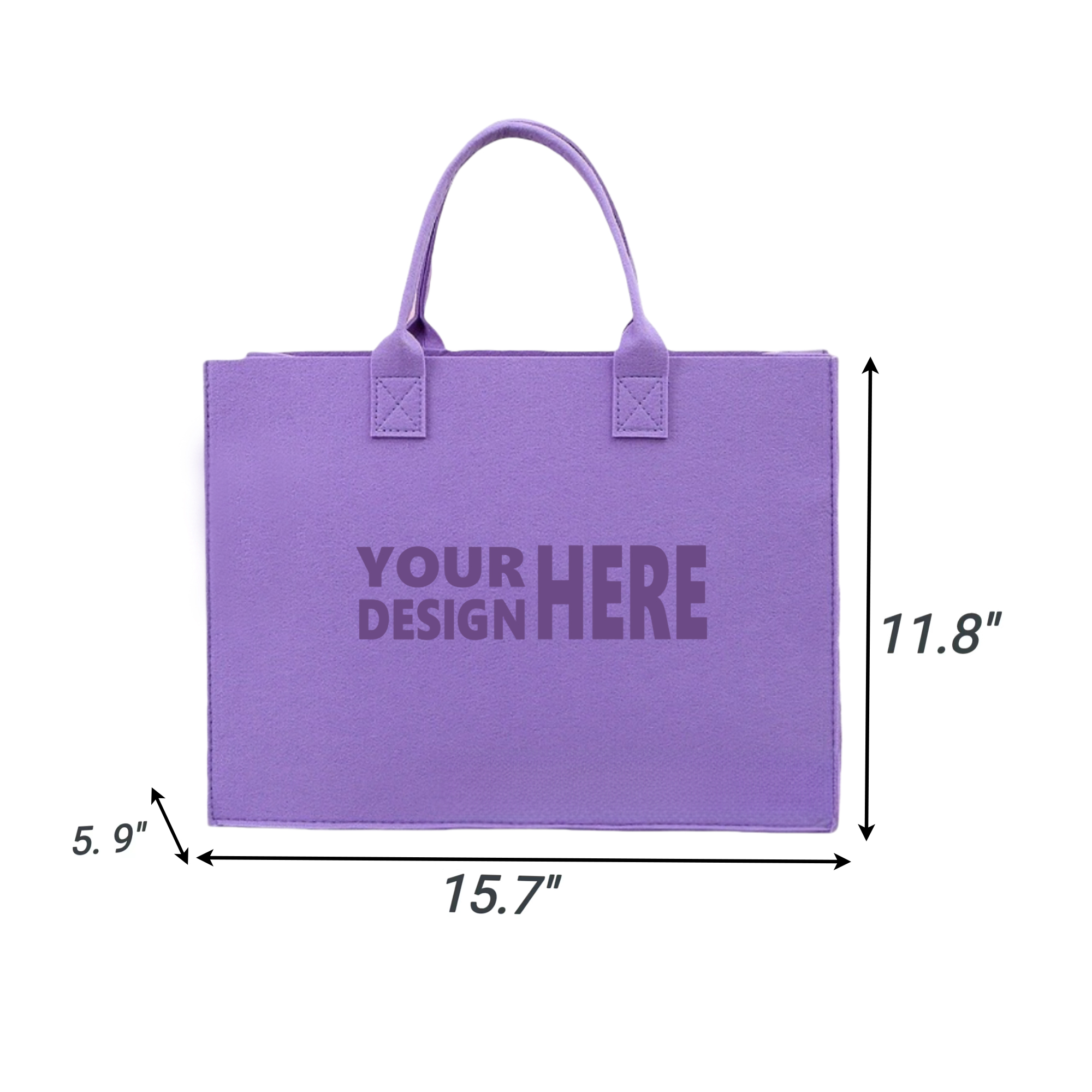 Felt Bible Tote Bag With Handle 1