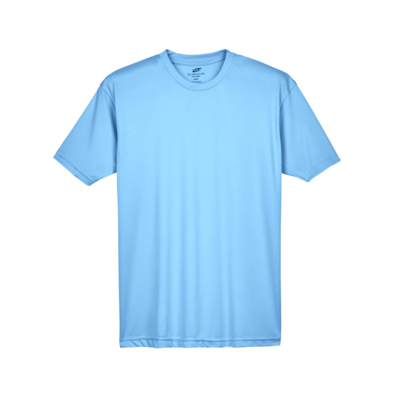 UltraClub Mens Cool & Dry Sport Performance InterlockT-Shirt 4