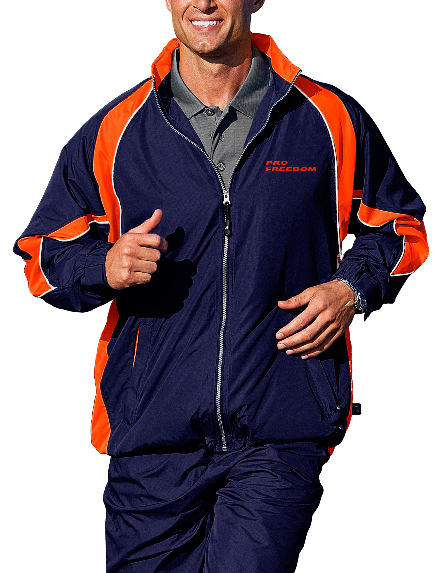Unisex Pro-Freedom Mini Rip Stop Warm-Up Jacket 8