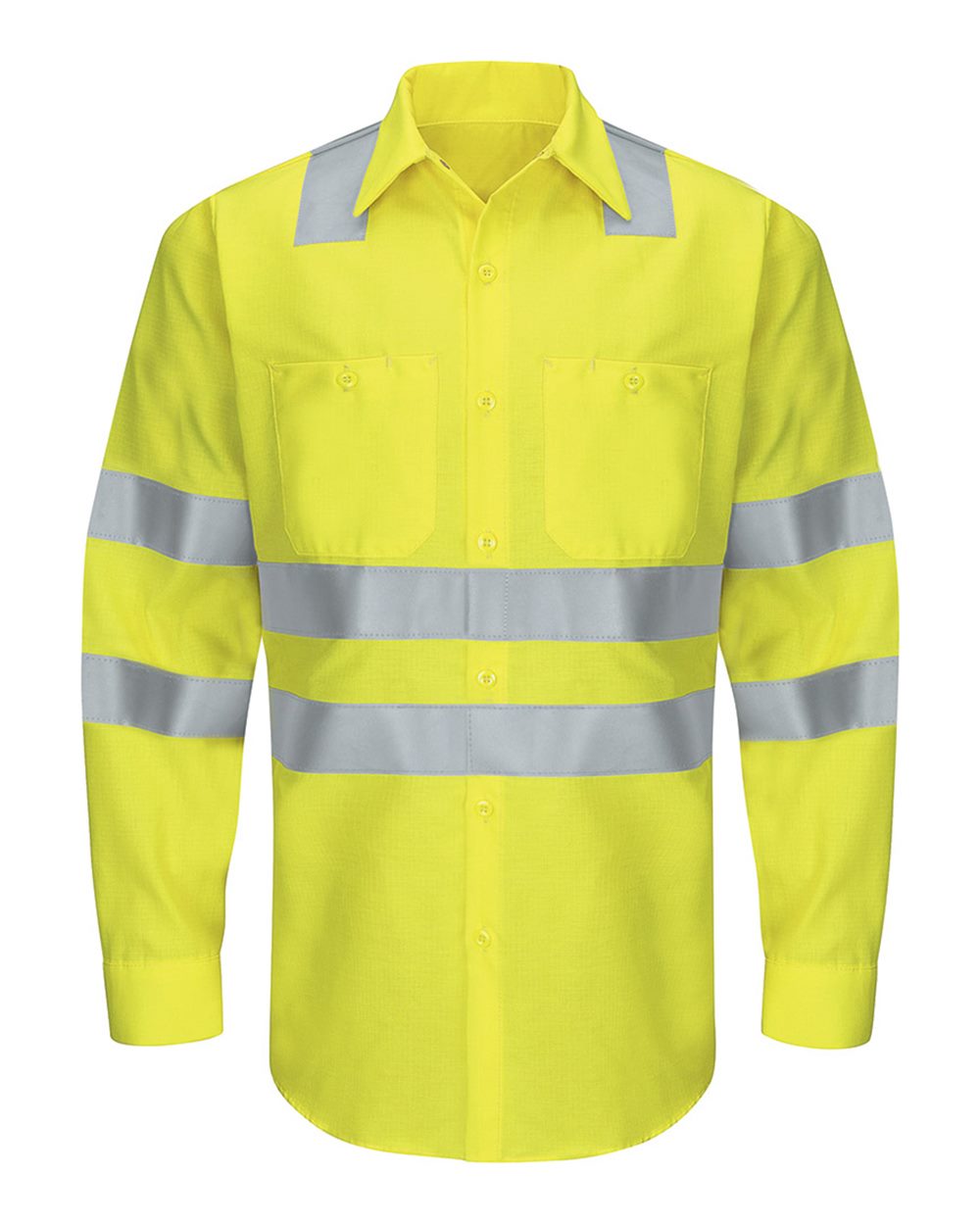 Enhanced & Hi-Visibility Long Sleeve Work Shirt Tall Sizes