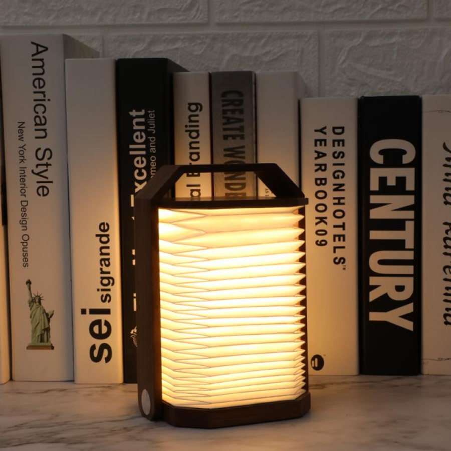 Fashionable And Foldable Paper Lamp With Built In 1200mAh Rechargeable Battery 7