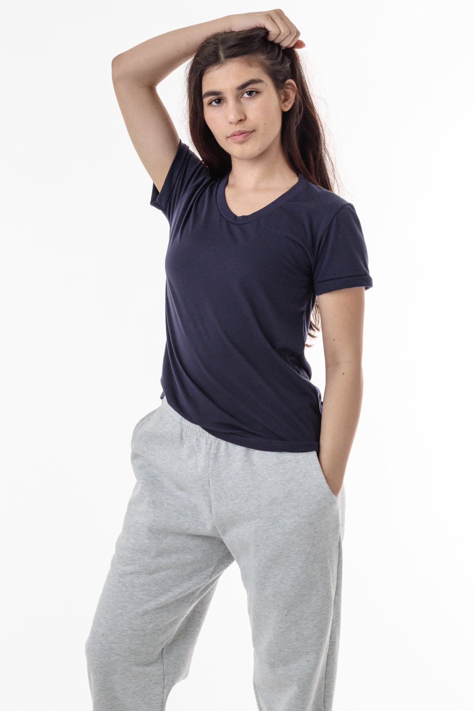 WOMEN'S POLY COTTON S/S T-SHIRT 5
