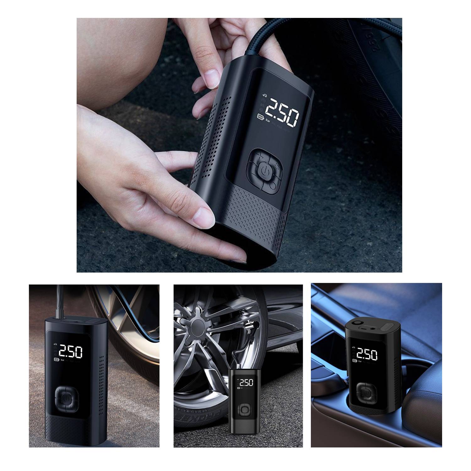 Portable wireless intelligent inflator pump 3